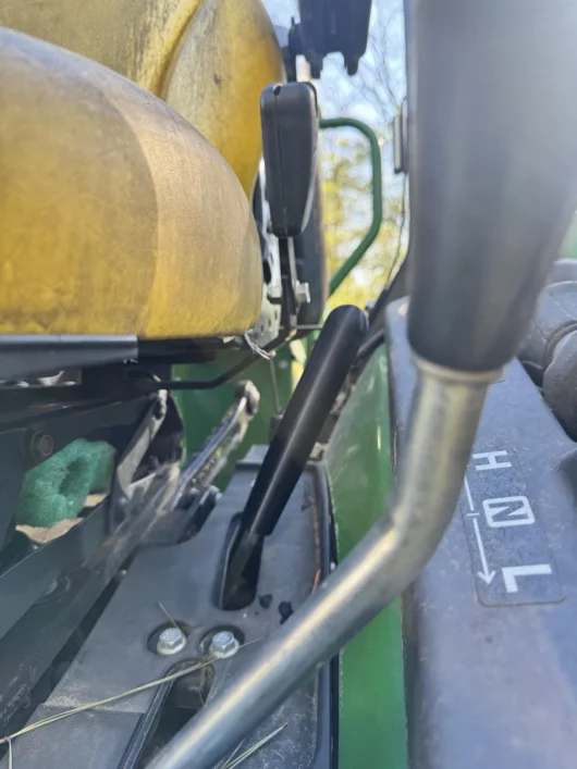 Photo or a PTO extension lever for John Deere Compact tractors