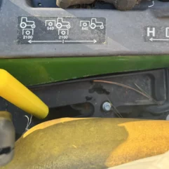 Photo or a PTO extension lever for John Deere Compact tractors
