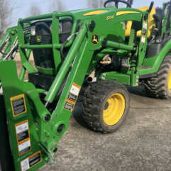 John Deere 120r Front End Loader Grease Caps