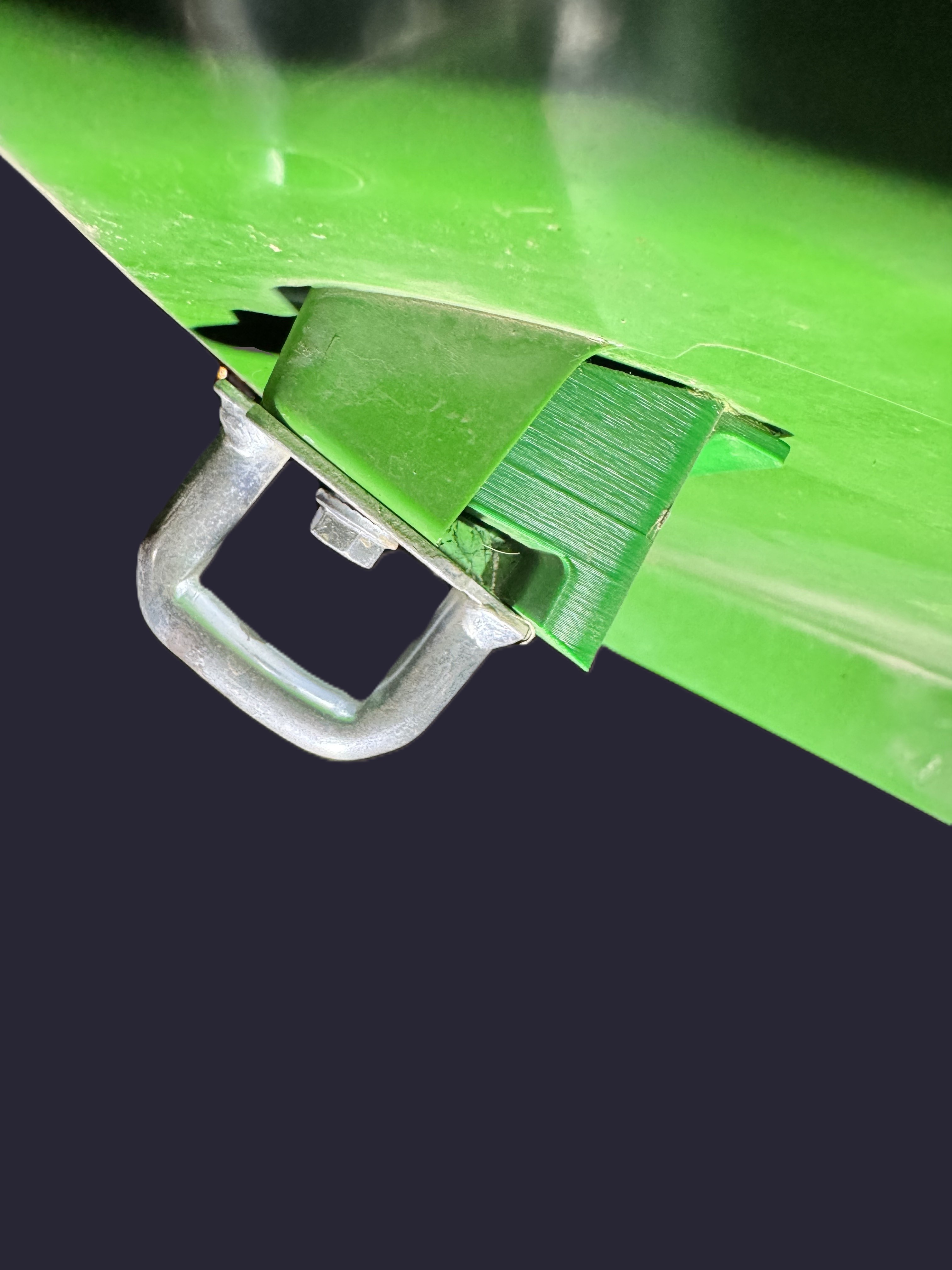 Hood Saver for John Deere 1025R tractor