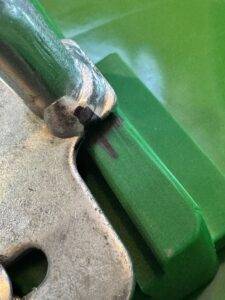 Hood Saver for John Deere tractor