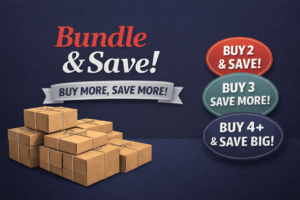 Bundle & Save. Buy more, save more!