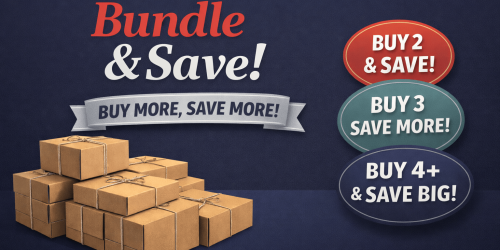 Bundle & Save. Buy more, save more!
